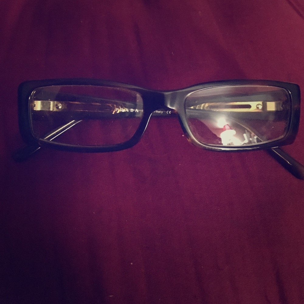Prada eye glass frames