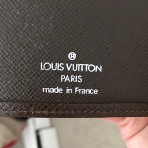 Louis Vuitton men's leather wallet
