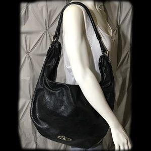 🌀Elliott Lucca Black Leather Hobo Bag
