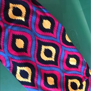 New Lularoe OS Leggings pink ikat boho print