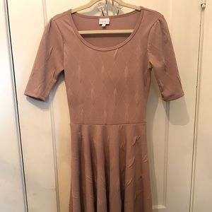 New Lularoe Nicole Dress Small. Diamond texture