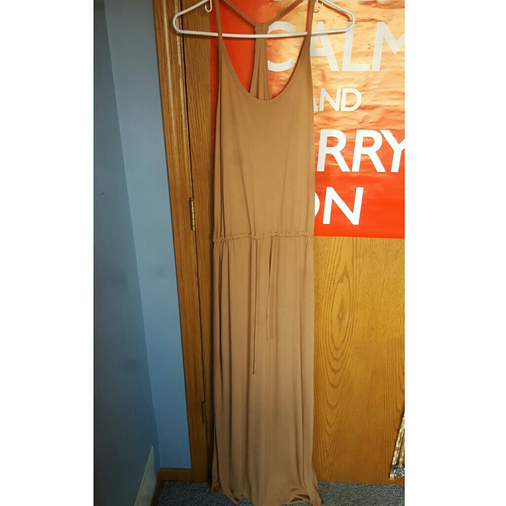 Long Maxi Dress w/ Side Slit