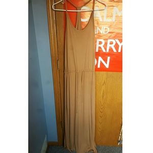 Long Maxi Dress w/ Side Slit
