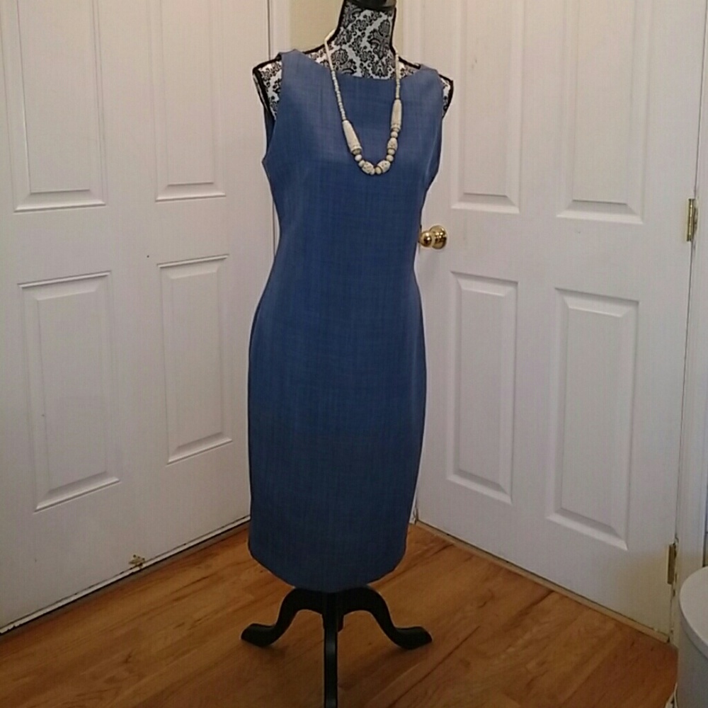 Trio sheath sleeveless dress