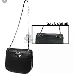 Harley Davidson Leather Purse Crossbody Shoulder