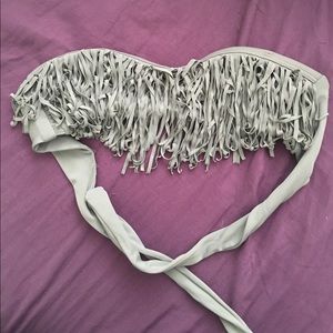 Strapless bathing suit top