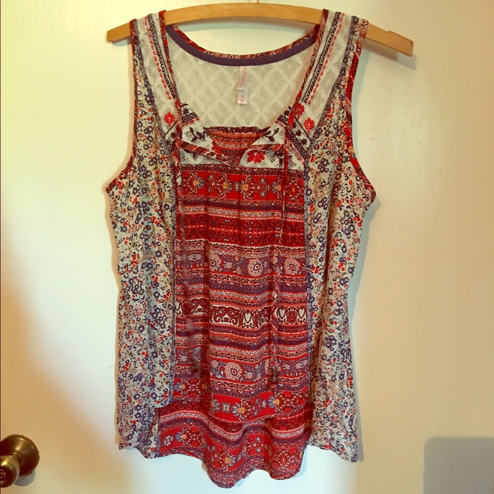Hippy Boho Hi-Low Top