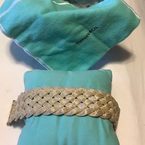 Tiffany somerset braided bracelet