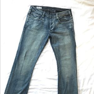 Buffalo David Bitton Mens Jeans 34 x 34 King Dark