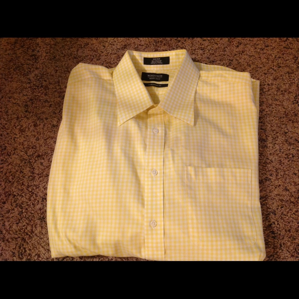 Nordstrom Traditional Button Down Shirt
