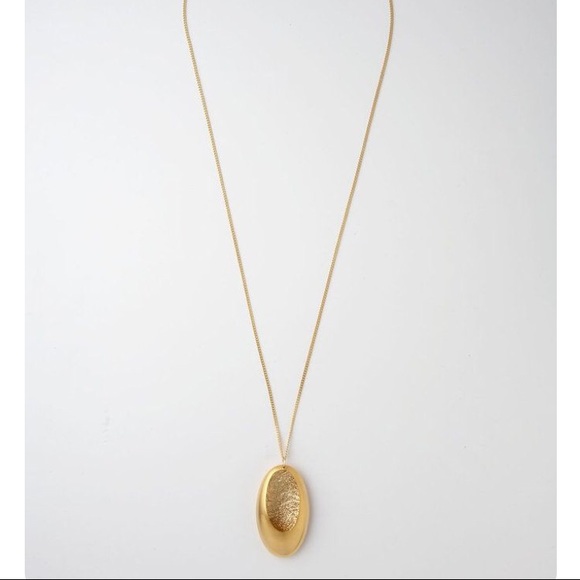 Citrine by the Stones Gold Leather Pendant - Picture 2 of 4