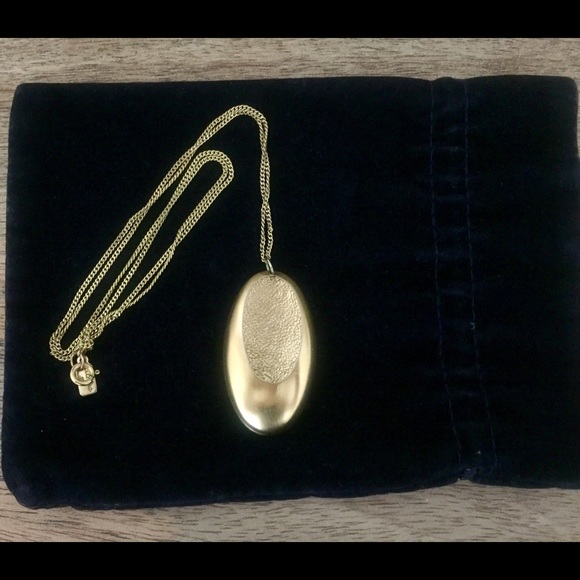 Citrine by the Stones Gold Leather Pendant - Picture 4 of 4