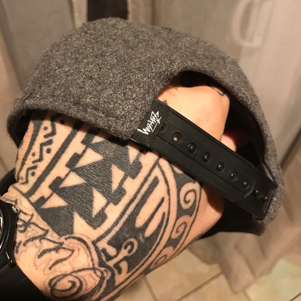 Wool Stussy SnapBack.