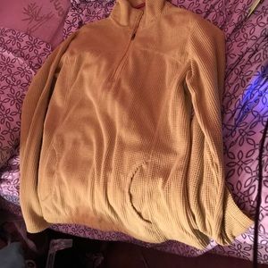 Neon green sweater