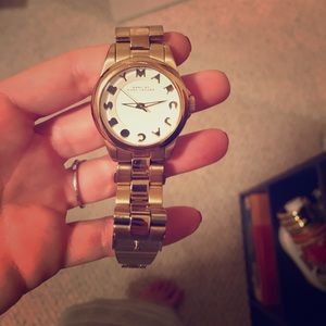 Marc jacobs gold watch