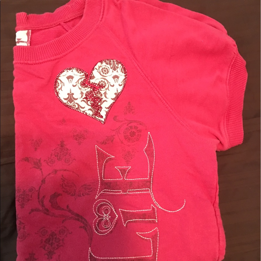 Short sleeve sweatshirt!