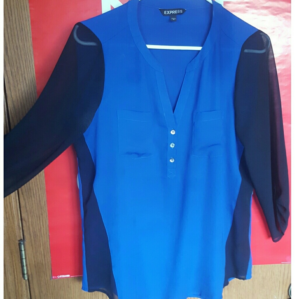 Royal Blue Portfolio Dress Shirt