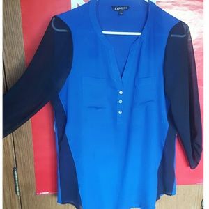 Royal Blue Portfolio Dress Shirt