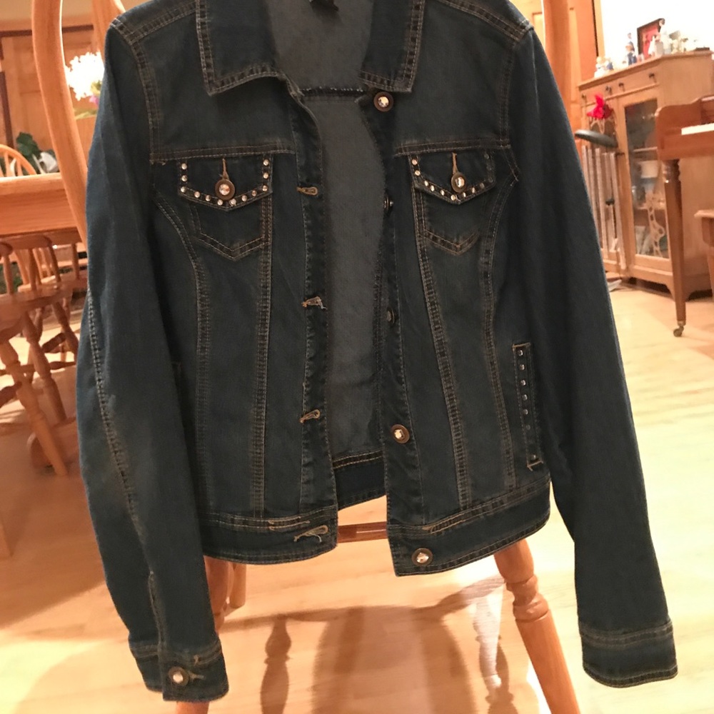 Denim Bling Jacket
