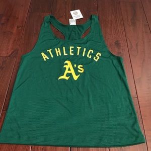 Victoria secret Pink Oakland A's jersey tank