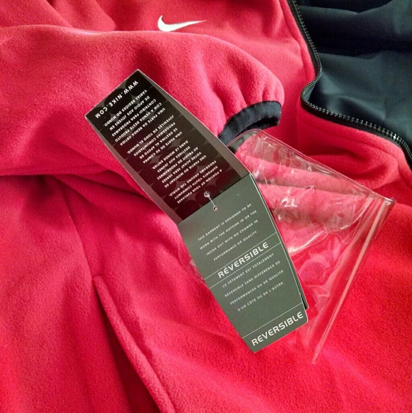 🍁Vintage  NIKE ~ Reversible Canada Hockey Jacket - Picture 4 of 4