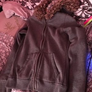 Gray sweater