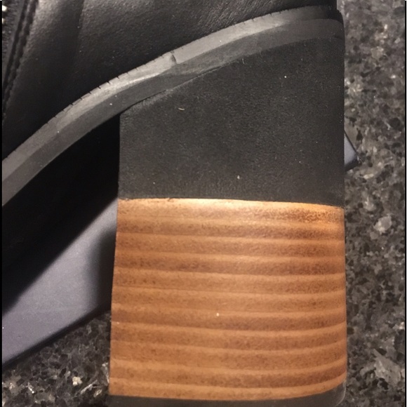 Jill Sanders Navy brand black boots - Picture 4 of 4