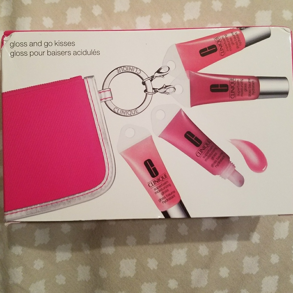 Clinique Gloss and Go mini lip gloss set