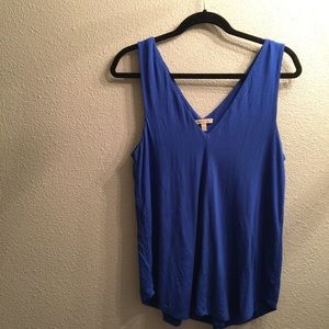 Anthropologie - Bordeaux Double-v Swing Tank
