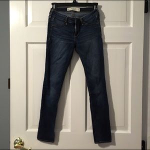 Dark blue Abercrombie & Fitch Skinny jeans