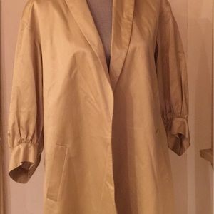 Magaschoni Spring jacket in soft gold color