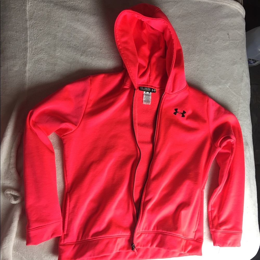 Under Armour Hot Pink Zip-up Jacket