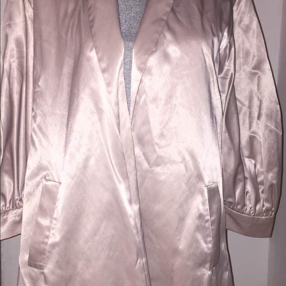 Spring silk jacket