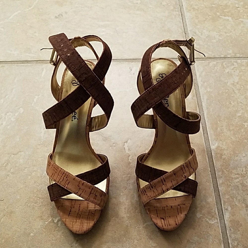 J. Renee Cork high heel