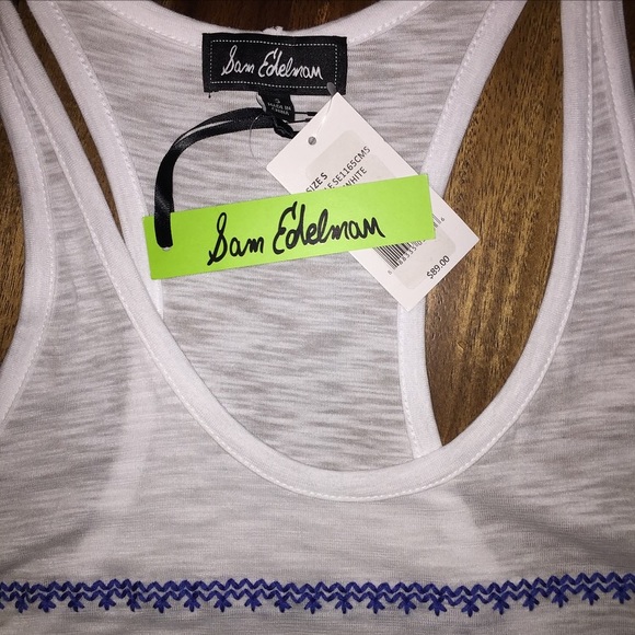 Sam Edelman Embroidered Tank🌴 - Picture 3 of 8
