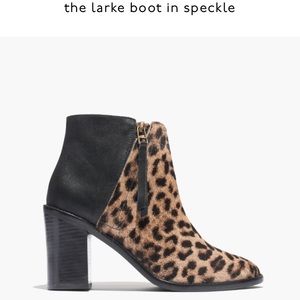 Madewell Larke boot in Speckle