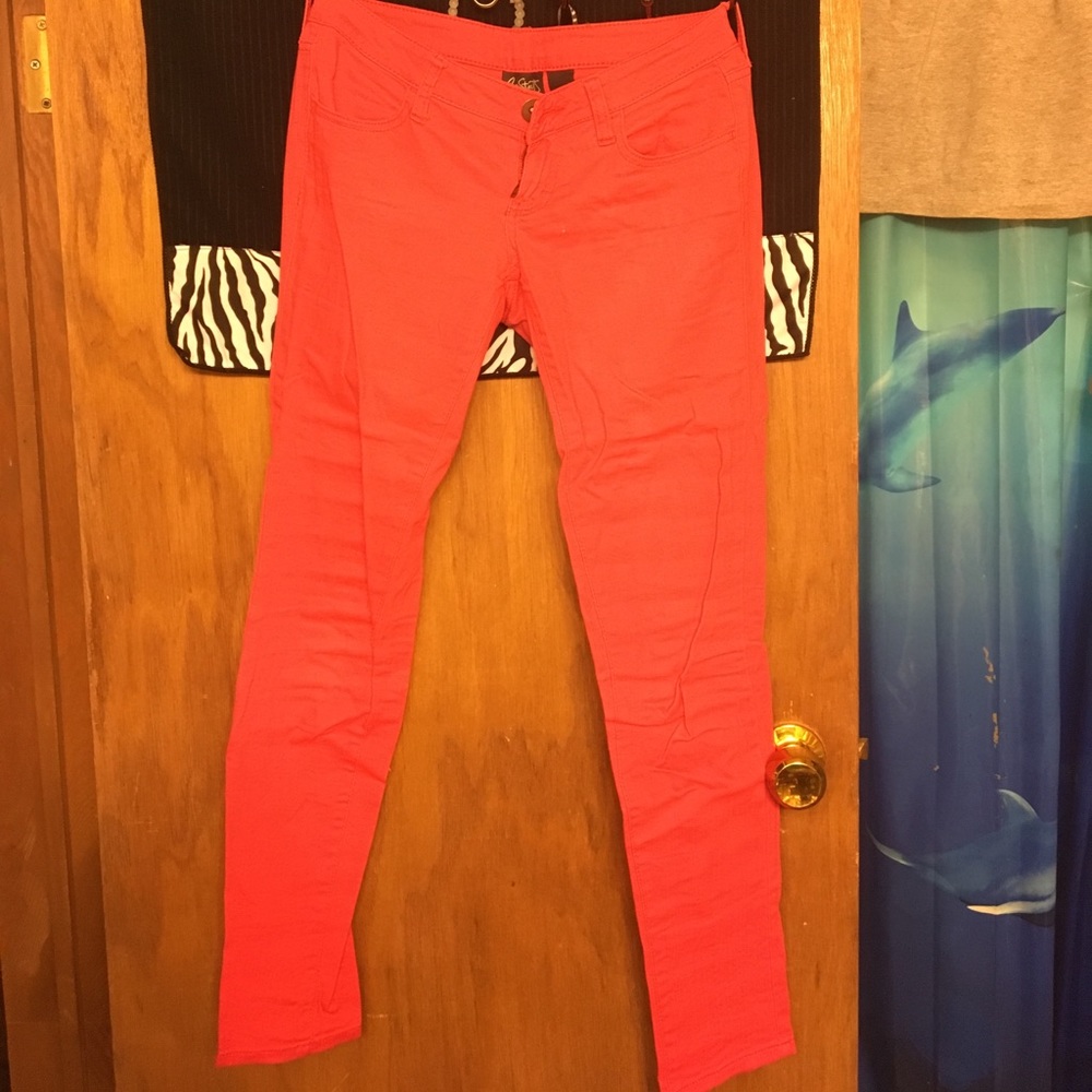 Red pants