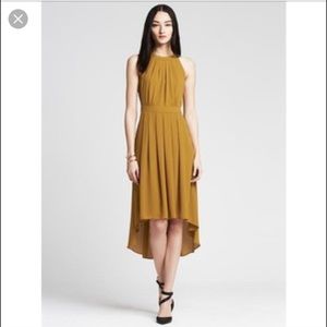 Banana Republic mustard yellow dress