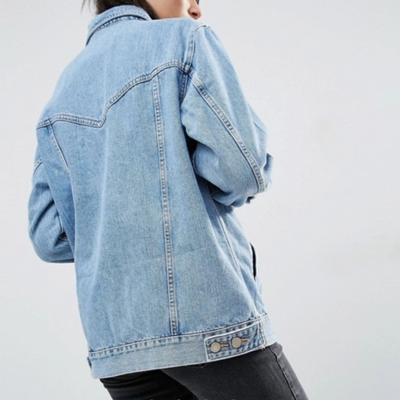 ❌Gone by 05/07 Asos denim girlfriend jacket - Picture 2 of 6
