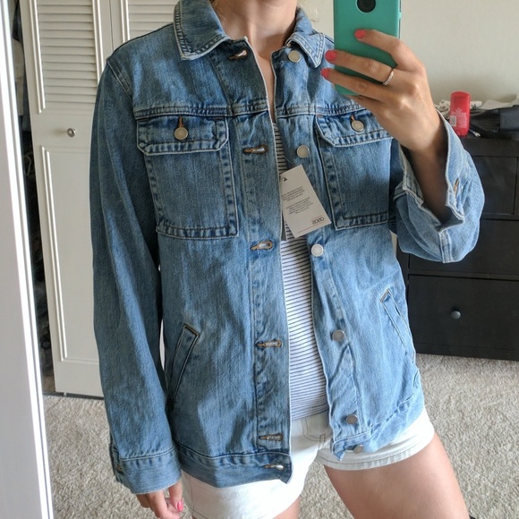 ❌Gone by 05/07 Asos denim girlfriend jacket - Picture 6 of 6
