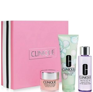 Clinique Jumbo Skincare Set ($125 value)+Free gift