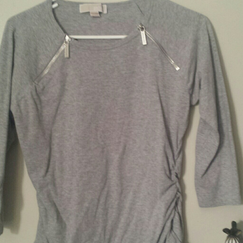 Michael Kors Gray Blouse