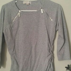Michael Kors Gray Blouse