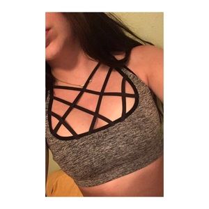 Victoria's Secret sports bra with removable pads