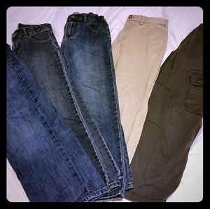 5 pairs of boy's pants