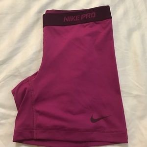 Nike Pro spandex shorts