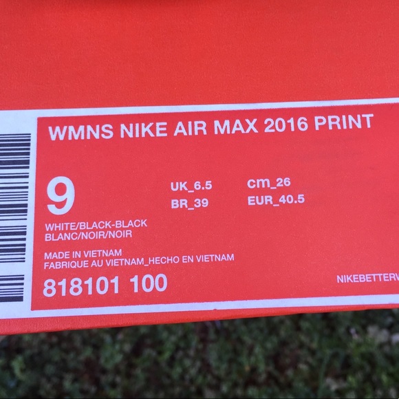 {Nike} Air Max 2016 Print - Picture 6 of 6