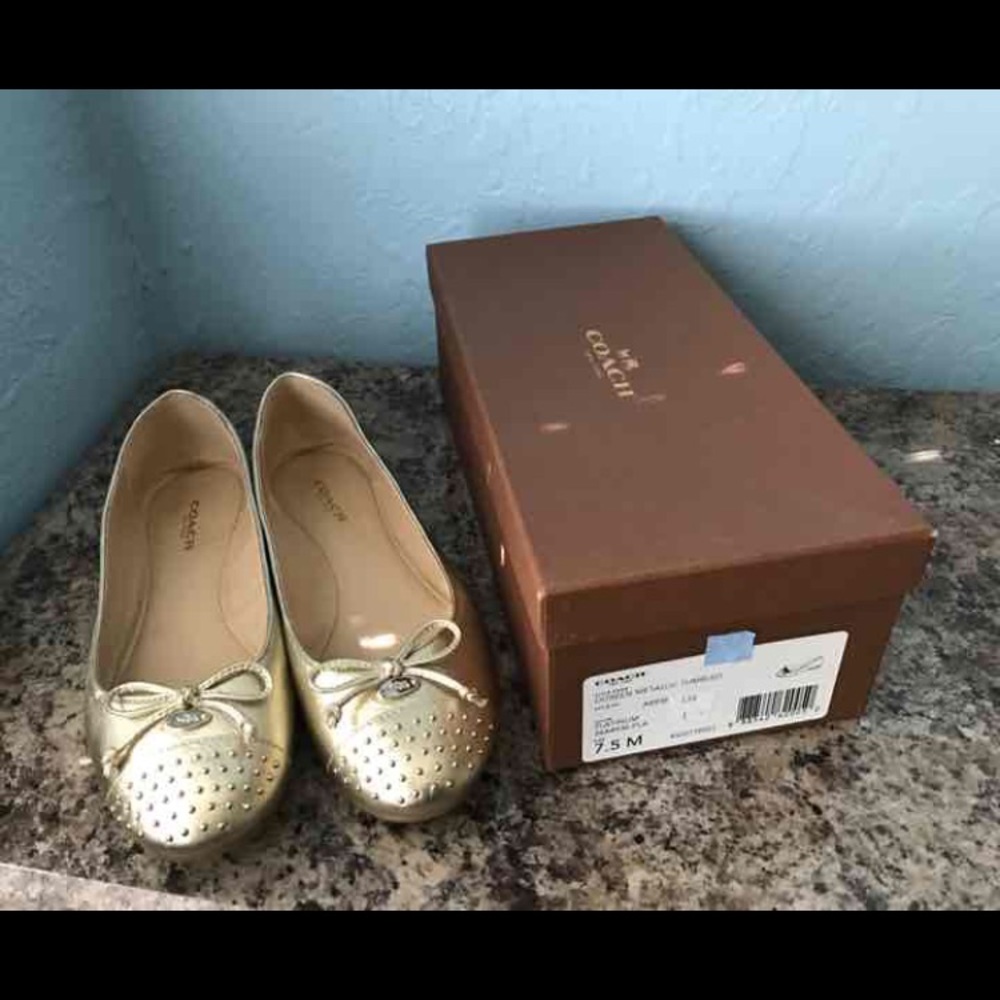 Coach flats