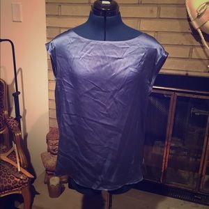 Silk Blouse Vintage Top