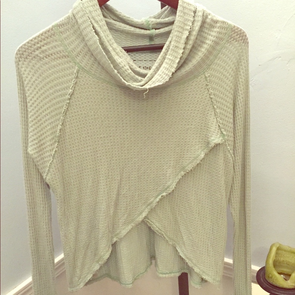 Free Peopl: We The Free Cross Layered Cowl Neck